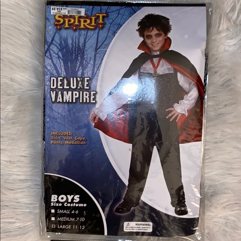 Deluxe Vampire Spirit/Boys Costume